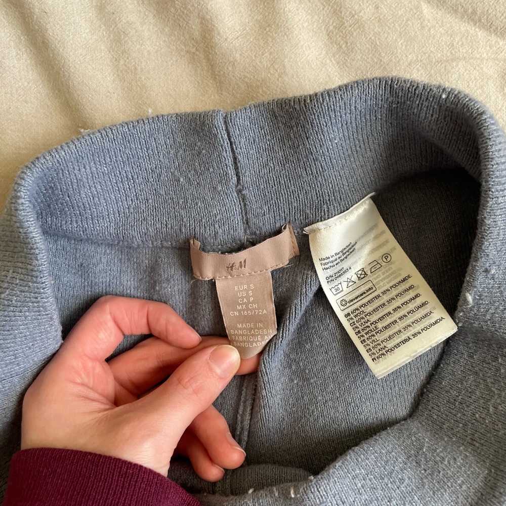 H&M Wide Leg Knit Pants
